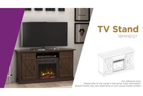 Wayfair lorraine tv stand with fireplace discount